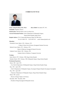 CURRICULUM VITAE Name: Young-Soo Byun, M.D., Ph.D. Date of