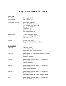 Burlew CV - CU SOM Gateway