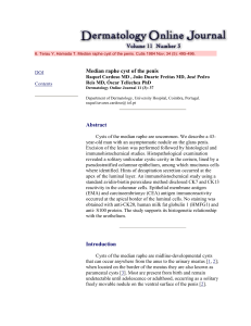 6. Terau Y, Hamada T. Median raphe cyst of the penis. Cutis 1984