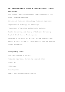 1. How, Where and When To Perform a Bronchial Biopsy? Clinical