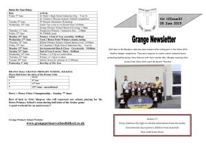 5th June 15 - Grange Primary School Kilkeel