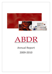 ABDR Annual Report 2009-10