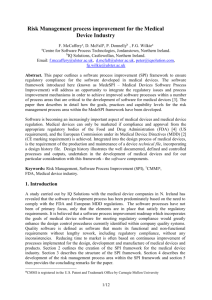 Risk Management process improvement for the Medical Device