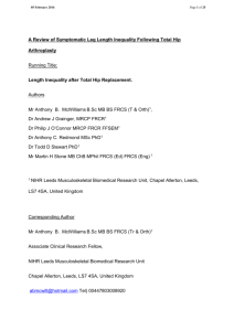 Leg Length Inequality Review Paper
