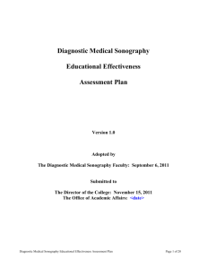 Diagnostic Medical Sonography, AAS