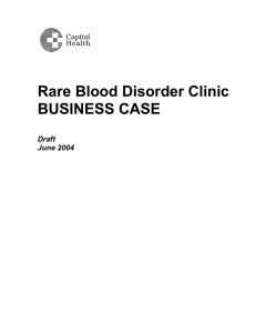 Business Case - Hemophilia.ca