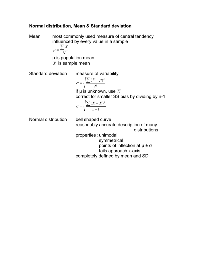 normal-distribution-mean-standard-deviation