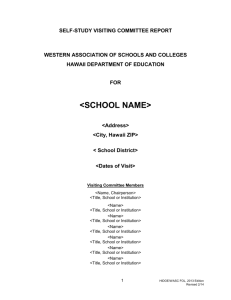 VC_HDOE-13-VC-ReportTemplate - Western Association of Schools