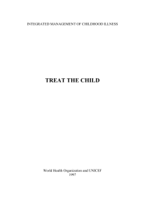 Integrated Management of Childhood Illness