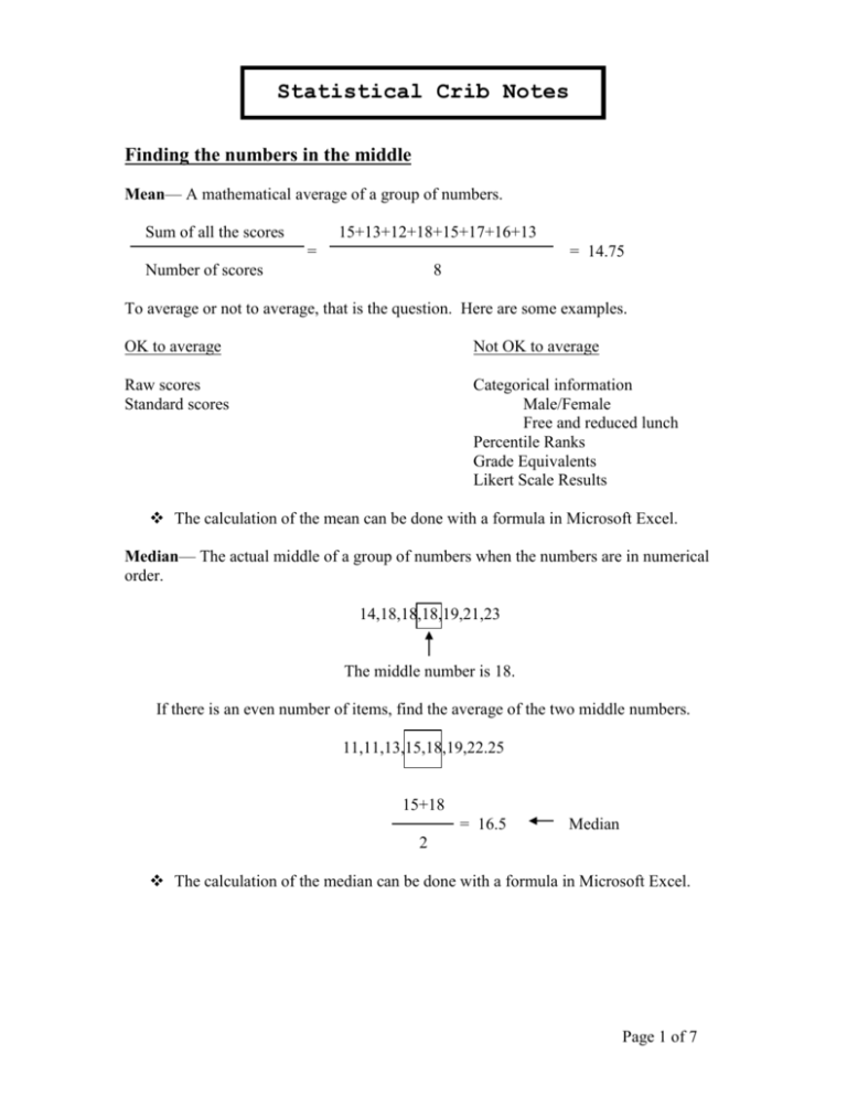 mean-a-mathematical-average-of-a-group-of-numbers