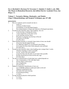 Biomethodology and Surgical Techniques