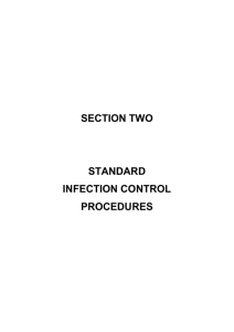Standard Infection Control Procedures