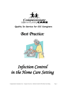 Infection Control in the Home Care Setting