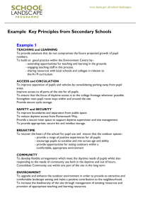 Example Key Principles from Secondary Schools