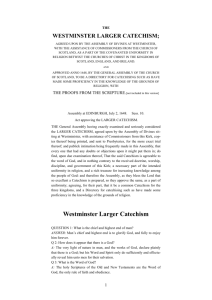 Westminster Larger Catechism