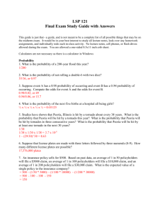 Final exam study guide with answers