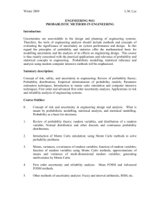 Course Outline - Faculty of Engineering and Applied Science