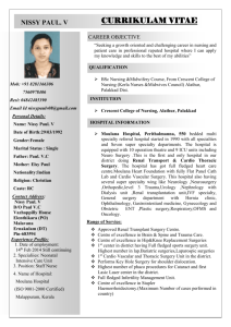 resume - Belhoul Speciality Hospital