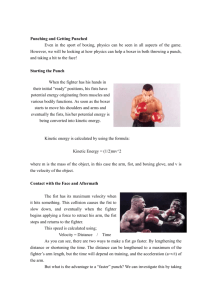 Penn State University Physics Behind Boxing