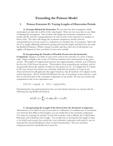 Interpreting and Extending the Poisson Model