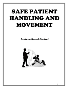 Principles of Safe Patient Handling and Movement