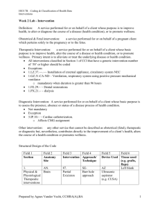 Week 2 Lab - Intervention