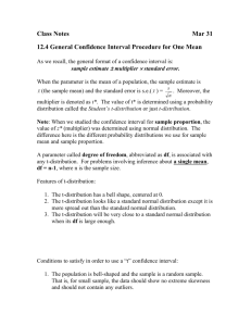 Class Notes Mar 31