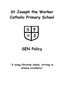 special educational needs policy for