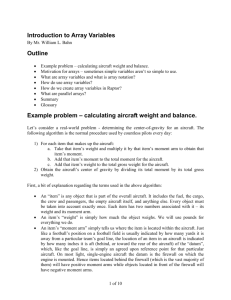 Introduction to Array Variables