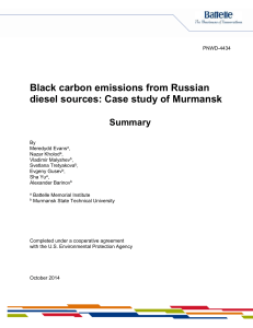 REPORT Cover example