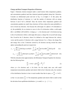 Derivation of Thermoelectric Properties from Boltzmann Transport