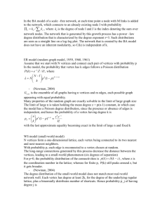 In the BA model of a scale –free network, at each time point a node