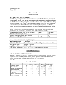 Lab Lec 7 Logistic