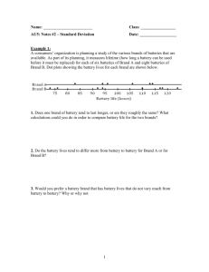 AU5 - Lesson 2 notes standard deviation