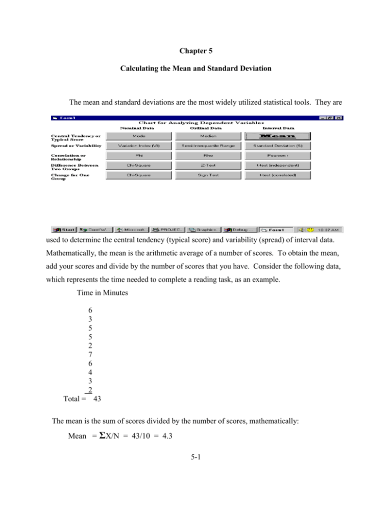 mean-and-standard-deviation