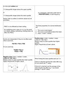 Stats 1 Revision Cards