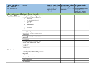 Pediatric Form ()