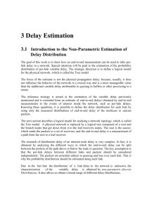 3 Delay Estimation