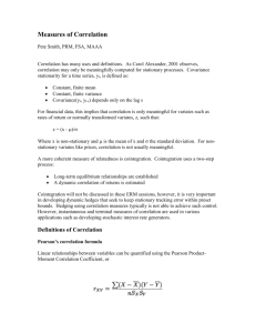 Measures of Correlation