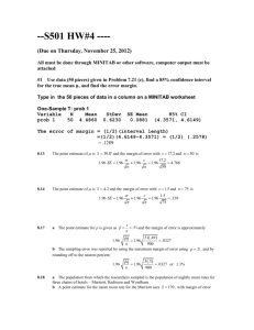 S501 HW#4 --