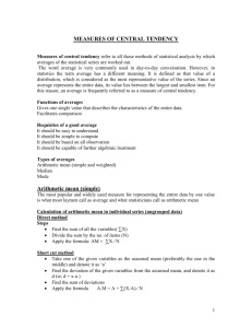 File - Statistics Notes