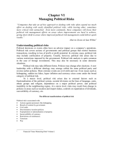 06 Managing Political Risk