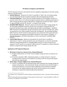 Measure Definitions Policy Paper