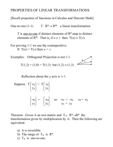 Linear Equations