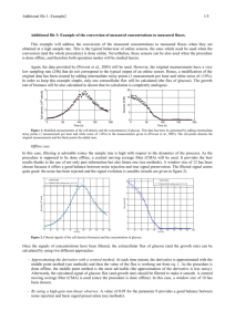 Additional file 3: Example of the conversion of