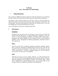 Country Methodology - Geographically based Economic data (G