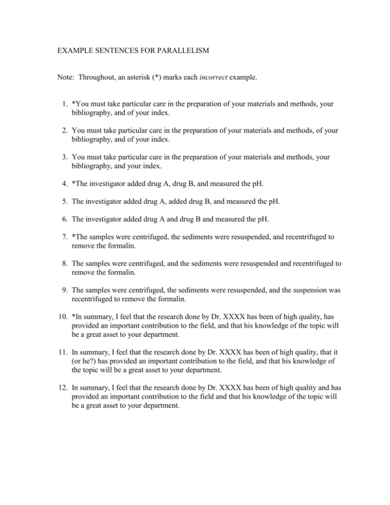 example-sentences-for-parallelism