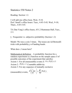 Notes 2 - Wharton Statistics Department