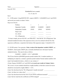 EC220 - Introduction to econometrics: handouts