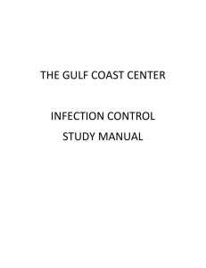 Infection Control Study Manual and Test